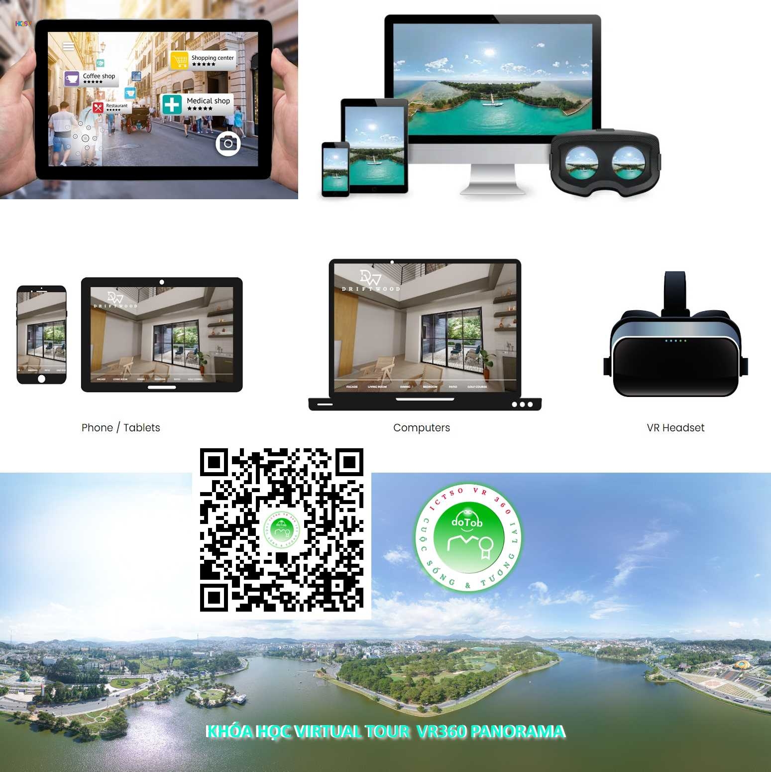 Khóa học "Xây dựng website panorama VR" ..
